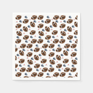 Paper Napkins Football