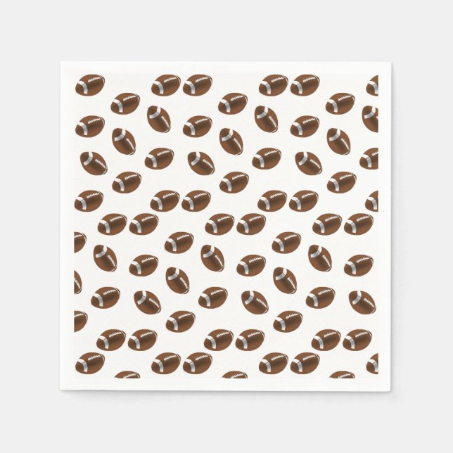 Paper Napkins Football (Front)