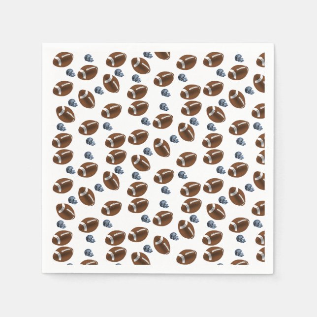 Paper Napkins Football (Front)