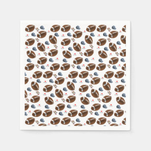Paper Napkins Football