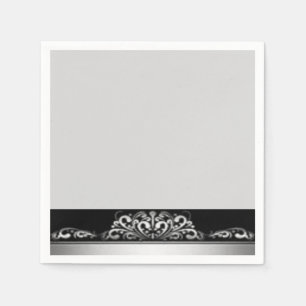 Paper Napkins Gray