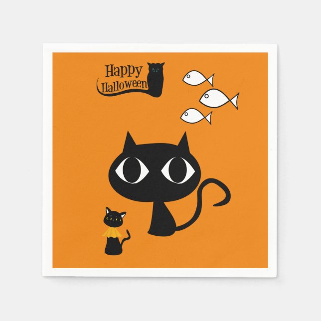 Paper Napkins Halloween (Front)