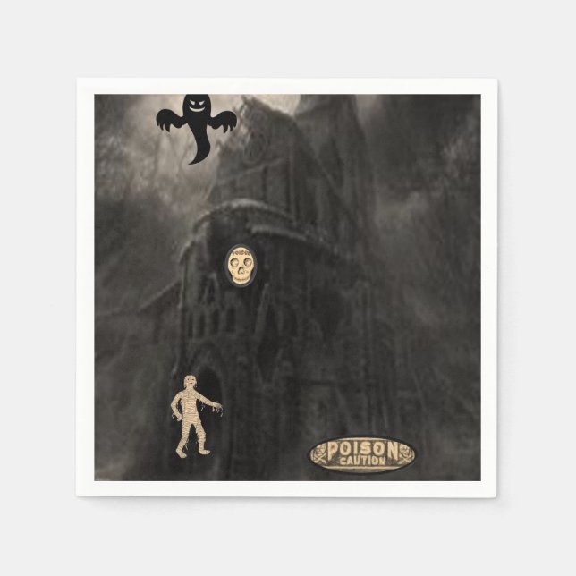 Paper Napkins Halloween (Front)