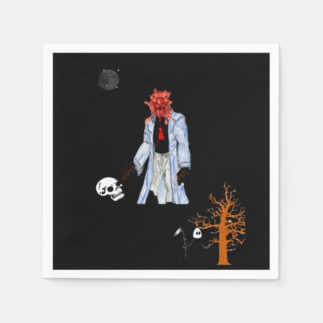 Paper Napkins Halloween (Front)