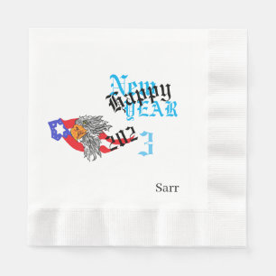 Paper Napkins : Happy New Years 2023