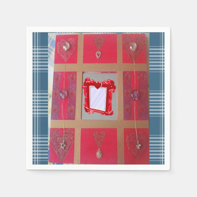 Paper Napkins Heart (Front)