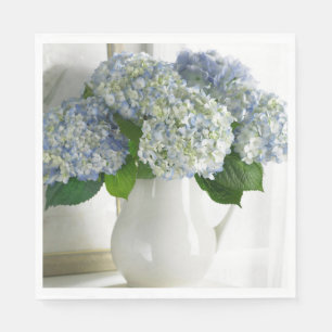 Paper Napkins-Hydrangeas Napkins