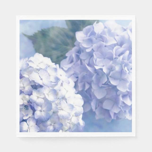 Paper Napkins- Hydrangeas Paper Napkins (Front)