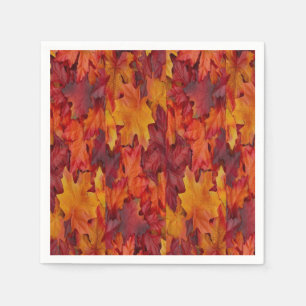 Paper Napkins Leaves