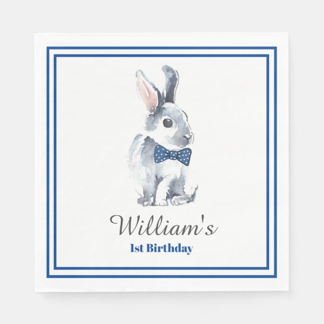 Paper Napkins - Little Gray Rabbit (Front)