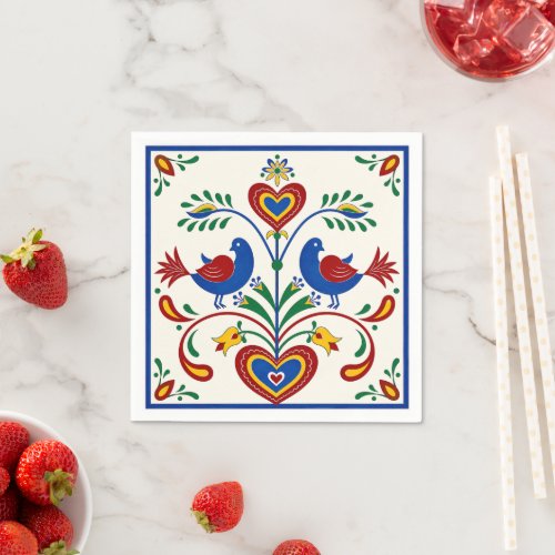 Paper Napkins Luncheon Quimper
