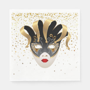 Paper Napkins Mardi Gras