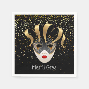 Paper Napkins Mardi Gras