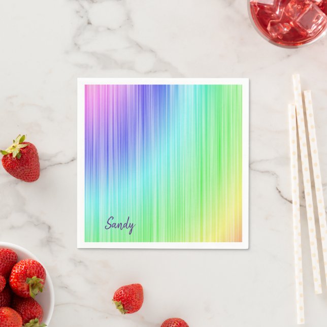 Paper Napkins, Pastel Napkins (Insitu)