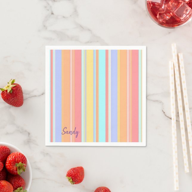 Paper Napkins, Pastel Napkins (Insitu)