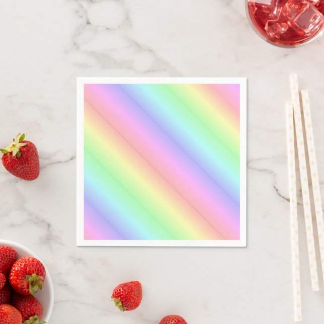 Paper Napkins, Pastel Napkins (Insitu)