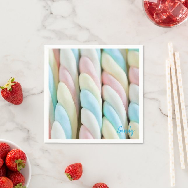 Paper Napkins, Pastel Napkins (Insitu)