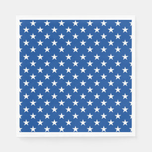 Paper Napkins-Patriotic Stars Napkins