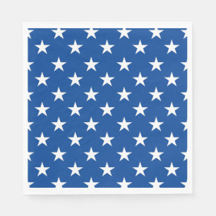 Paper Napkins-Patriotic Stars Napkins