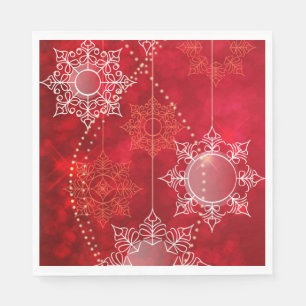 Paper Napkins- Snowflakes Napkins