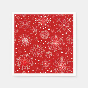Paper Napkins- Snowflakes Napkins