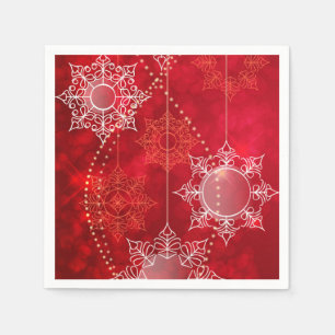 Paper Napkins- Snowflakes Napkins