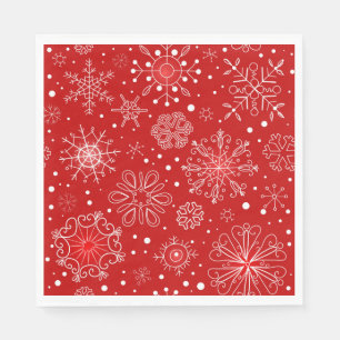 Paper Napkins- Snowflakes Napkins