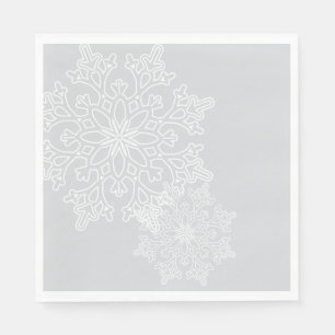 Paper Napkins- Snowflakes Napkins
