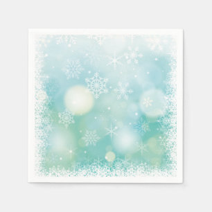 Paper Napkins- Snowflakes Napkins