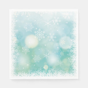 Paper Napkins- Snowflakes Napkins