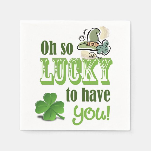 Paper Napkins St. Patrick's Day (Front)