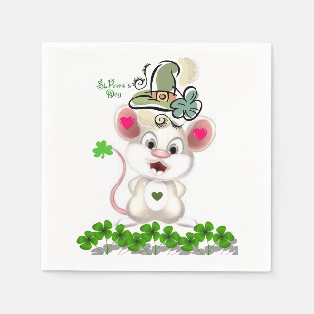 Paper Napkins St. Patrick's Day (Front)
