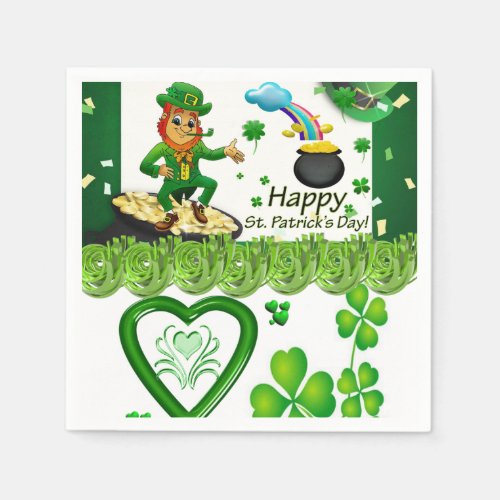 Paper Napkins St Patricks Day