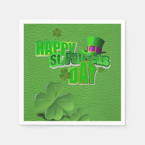 Paper Napkins St Patricks Day