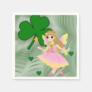 Paper Napkins St. Patrick's Day Fairy