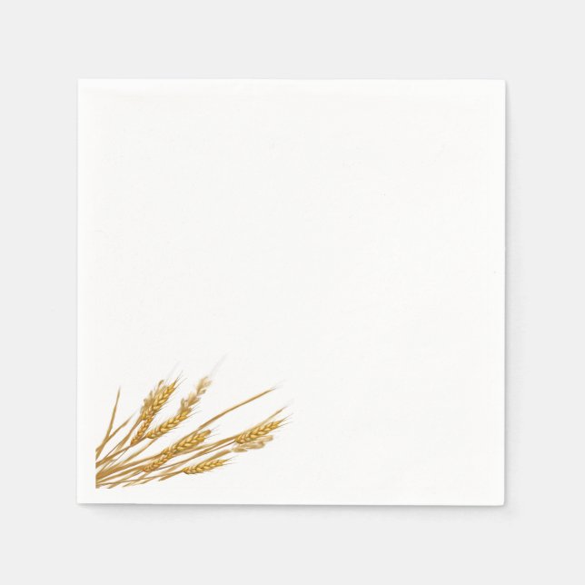 Paper Napkins, Standard Cocktail Napkins (Front)