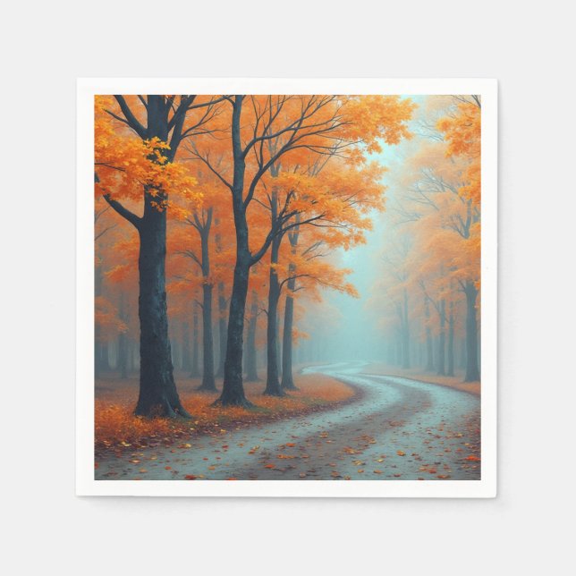 Paper Napkins, Standard Cocktail Napkins (Front)