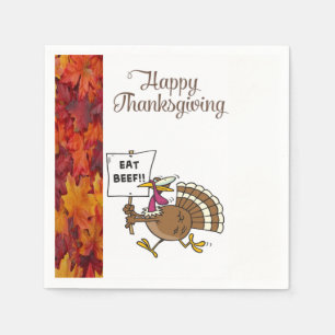 Paper Napkins Thanksgiving