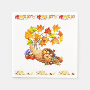 Paper Napkins Thanksgiving