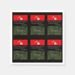 Paper Napkins Welcome to the Neighborhood