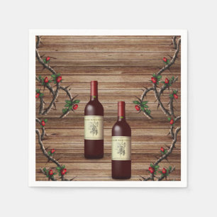 Paper Napkins Wine