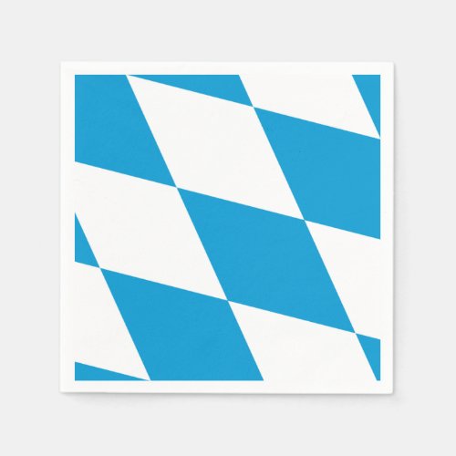 Paper napkins with flag of Bavaria