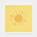 Paper Napkins - Yellow Sunshine 