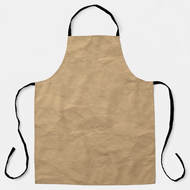 Paper old texture parchment antique apron (Front)