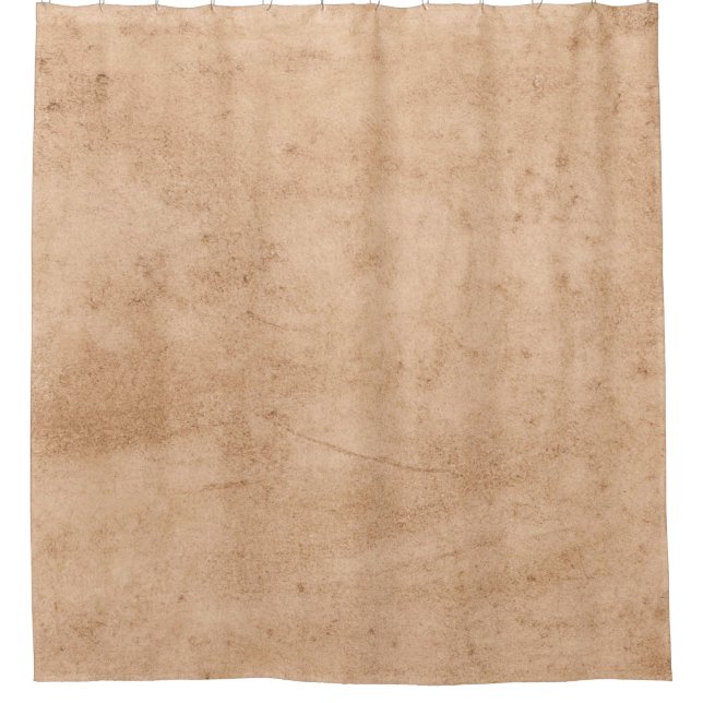 Paper old texture parchment shower curtain (Front)