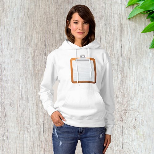 Paper On A Clipboard Hoodie