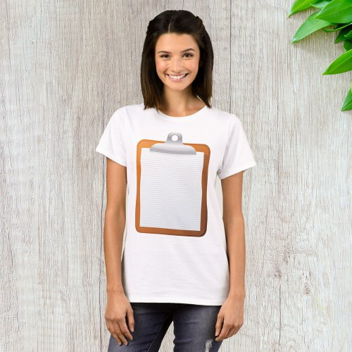 Paper On A Clipboard T_Shirt