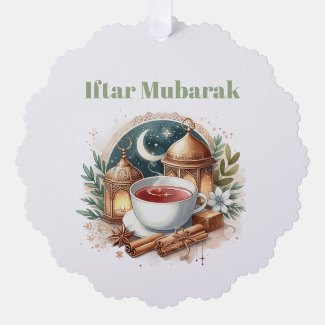 Paper Ornament -Scalloped Paper Ornaments (Front)