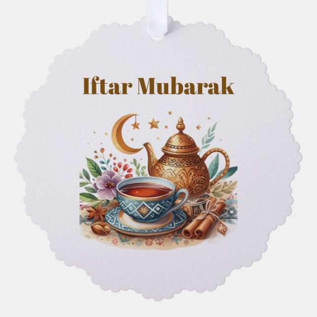 Paper Ornament -Scalloped Paper Ornaments (Front)