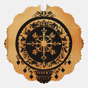 PAPER ORNAMENTS CARD